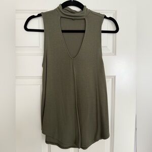 EXPRESS Olive Green Tank Top